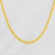 Flat Mariner Chain Volga 3.2g / 24 in / 2.75mm Yellow Gold 18K