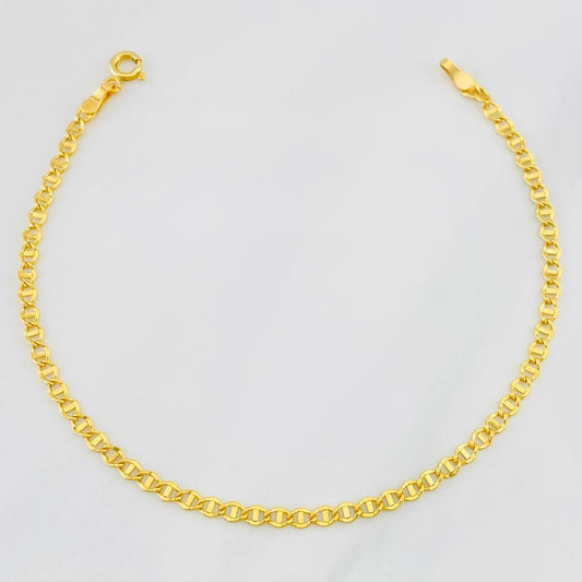 Pulso Escalera Volga 1.25g / 7 1/2 in / 2.76mm Oro Amarillo 18K
