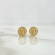 Stud Earrings San Benito 1.05gr / 0.7cm / Yellow Gold