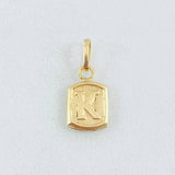 Dije Letra K 0.3gr / 1/2 in / Oro Amarillo 18K