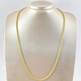 Cadena Lazo 3.4g / 60cm / 2.1mm Oro Amarillo 18K