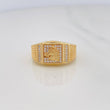Anillo Sello Caballo 7.85g / T10 1/2 Oro Amarillo 18K