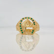 Anillo Herradura Caballo 7.45g / T14 1/4 Oro Amarillo 18K