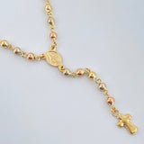 Rosario Virgen Milagrosa 7.2gr / 17 1/2 in / Oro Amarillo 18K &
