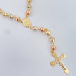 Rosario Virgen Milagrosa 16.85gr / 25 1/4 in / Tres Oros 18K &