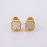 Topos Trebol 1.55 g / in / 6.4 mm Oro Amarillo 18K