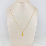 Set Cadena Veneciana + Dije Estrella De David / 1,05gr / 17 3/4 in Oro Amarillo 18K