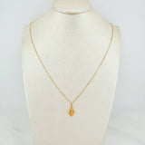 Venetian Chain Set + Virgin of Guadalupe Pendant / 1.1g / 17 3/4 in 18K Yellow Gold
