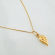 Venetian Chain Set + Wing Pendant / 1.05g / 17 3/4 in 18K Yellow Gold