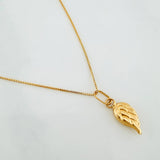 Venetian Chain Set + Wing Pendant / 1.05g / 17 3/4 in 18K Yellow Gold
