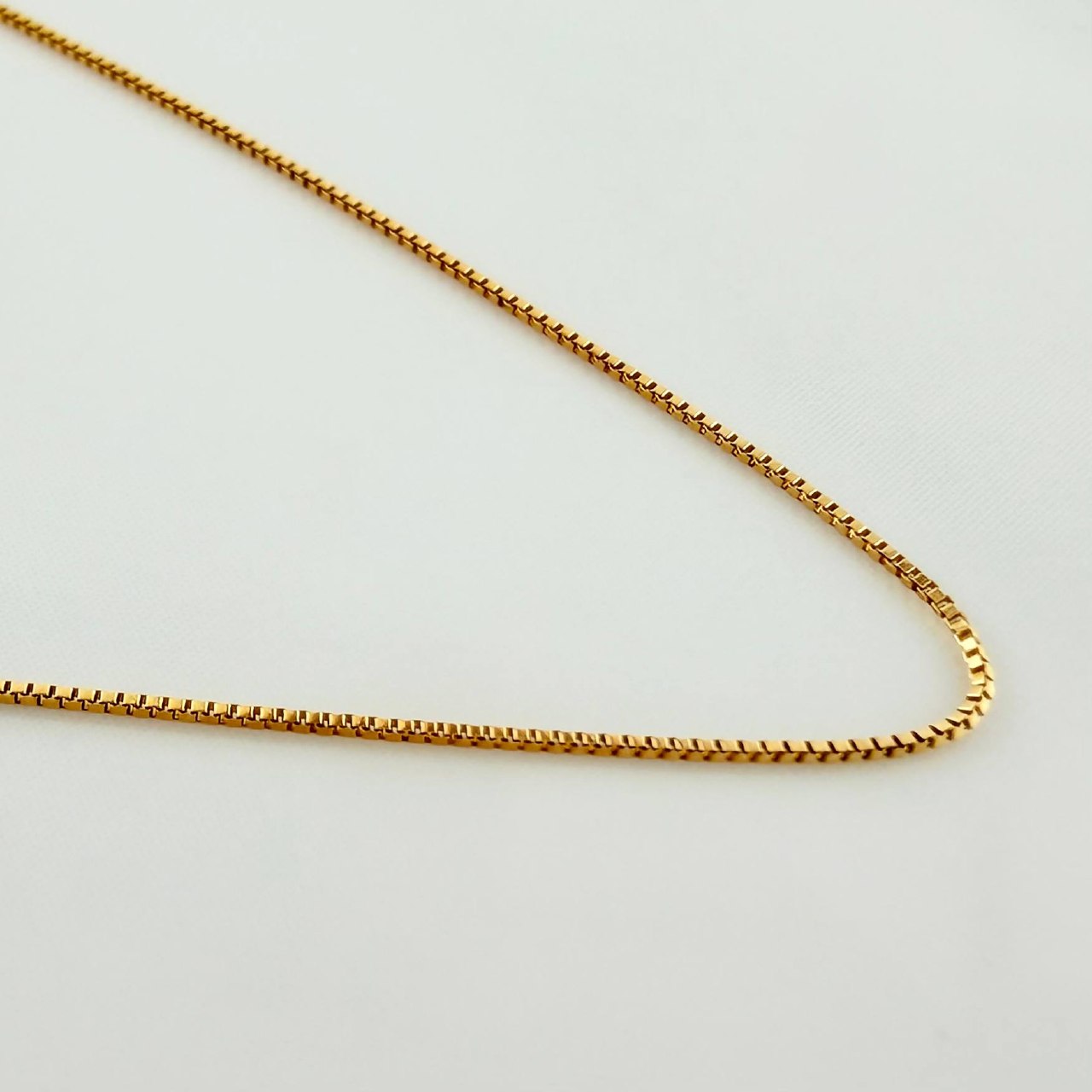 Cadena Veneciana 0.85 g / 17 3/4 in / 0.4 mm Oro Amarillo 18K