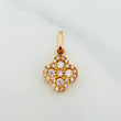 Clover Pendant 1.1 g / 3/4 in 18K Yellow Gold