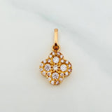 Clover Pendant 1.1 g / 3/4 in 18K Yellow Gold
