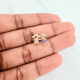 Dije Silueta Niños 1.05 g / 1/2 in Oro Amarillo 18K