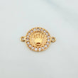 Herraje Corona 1.3 g / 3/4 in Oro Amarillo 18K