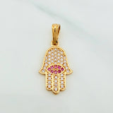 Pendant Hamsa Hand 1.75 g / 1 in 18K Yellow Gold