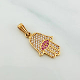 Pendant Hamsa Hand 1.75 g / 1 in 18K Yellow Gold