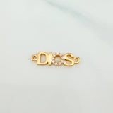 Herraje Dios 0.7 g / 3/4 in Oro Amarillo 18K