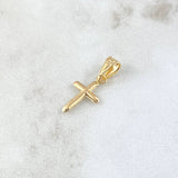 Pendant Cross 0.25gr / 3/4 in / 18K Gold
