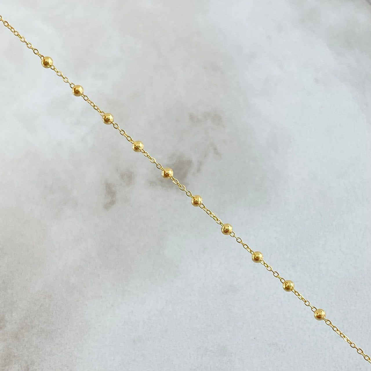 Rosary Virgin Miraculous 2.75gr / 50cm / 2mm Beads Polished Cross Polished Yellow Gold +4 18K *