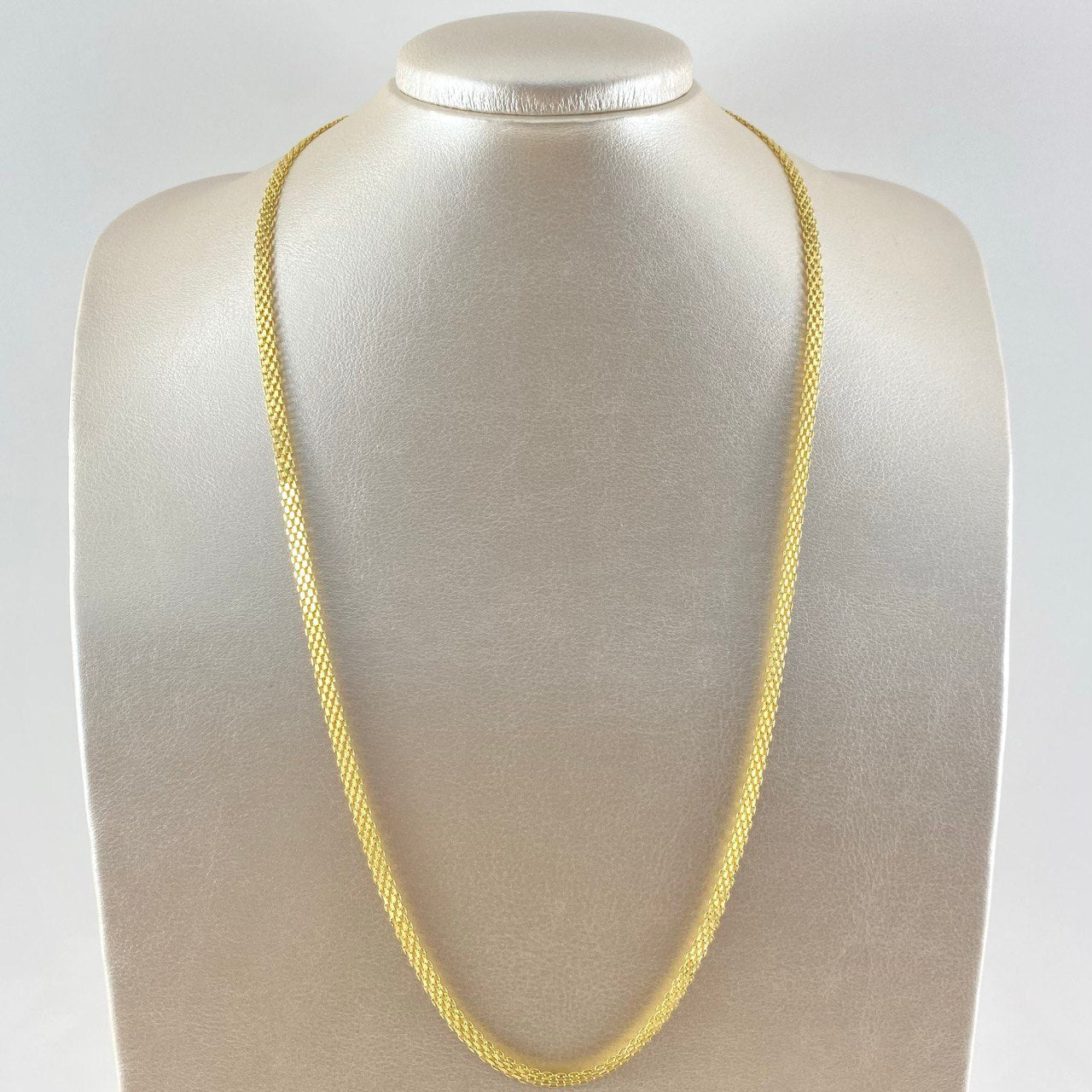 Cadena China 15.45gr / 60cm / 4.8mm Oro Amarillo +0 18K ©