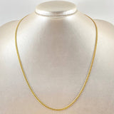 Wheat Chain 2.8gr / 19.7in / 18K Gold +3$