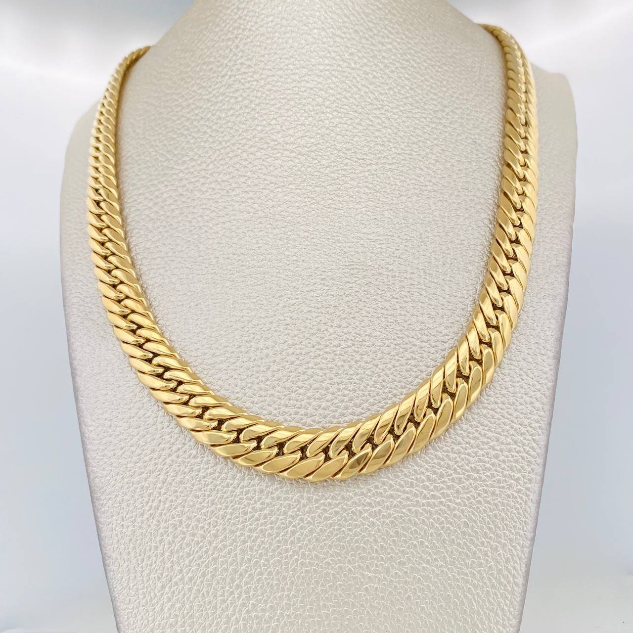 Cadena Serpiente 39.35g / 16 in / 11.3mm Oro Amarillo 18K