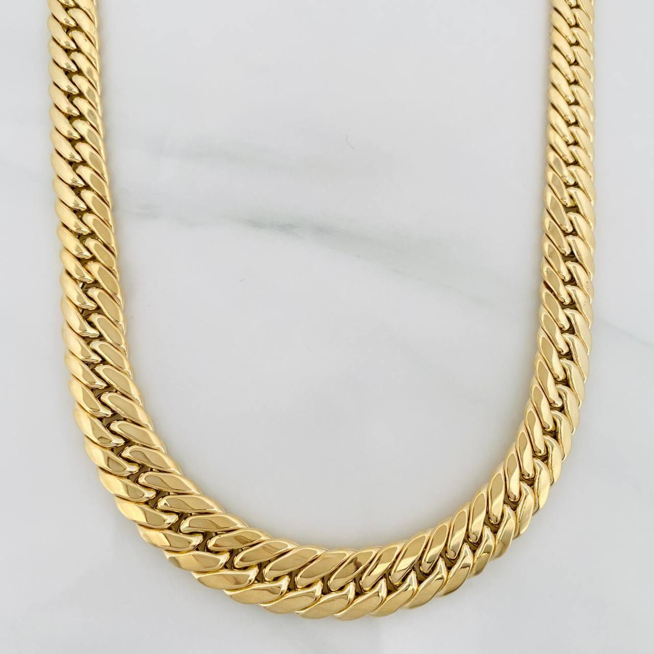 Cadena Serpiente 39.35g / 16 in / 11.3mm Oro Amarillo 18K