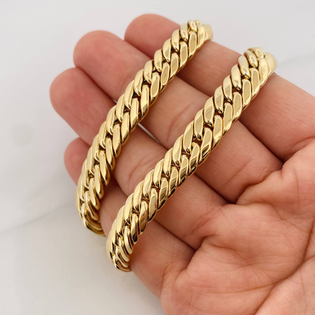 Cadena Serpiente 39.35g / 16 in / 11.3mm Oro Amarillo 18K
