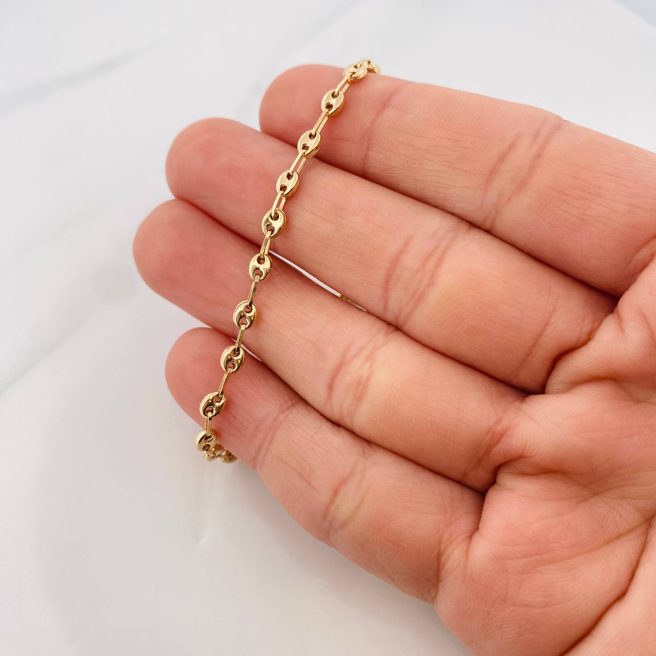 Pulso GC 2.1g / 8 1/4 in / 3.15mm Oro Amarillo 18K