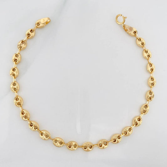 Pulso GC Diamantada 3.75g / 7 1/2 in / 4.85mm Oro Amarillo 18K