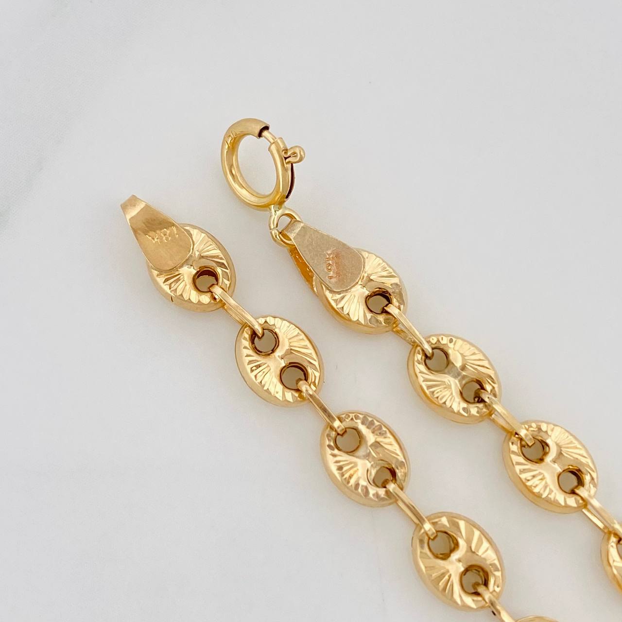 Pulso GC Diamantada 3.75g / 7 1/2 in / 4.85mm Oro Amarillo 18K