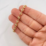 Pulso GC Diamantada 3.75g / 7 1/2 in / 4.85mm Oro Amarillo 18K