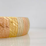 Pulso Destellos 38.5g / 7 3/4 in / 18.55mm Tres Oros 18K