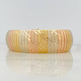 Pulso Destellos 38.5g / 7 3/4 in / 18.55mm Tres Oros 18K
