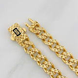 Pulso Cubana Infinito 8.1g / 7 3/4 in / 6.35mm Oro Amarillo 18K
