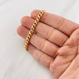 Pulso Cubana Infinito 6.05g / 7 1/2 in / 4.8mm Oro Amarillo 18K