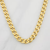 Cadena Cubana Infinito 16.6g / 24 in / 4.71mm Oro Amarillo 18K