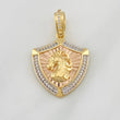 Dije Placa Caballo 6.3g / 1 1/4 in Tres Oros 18K