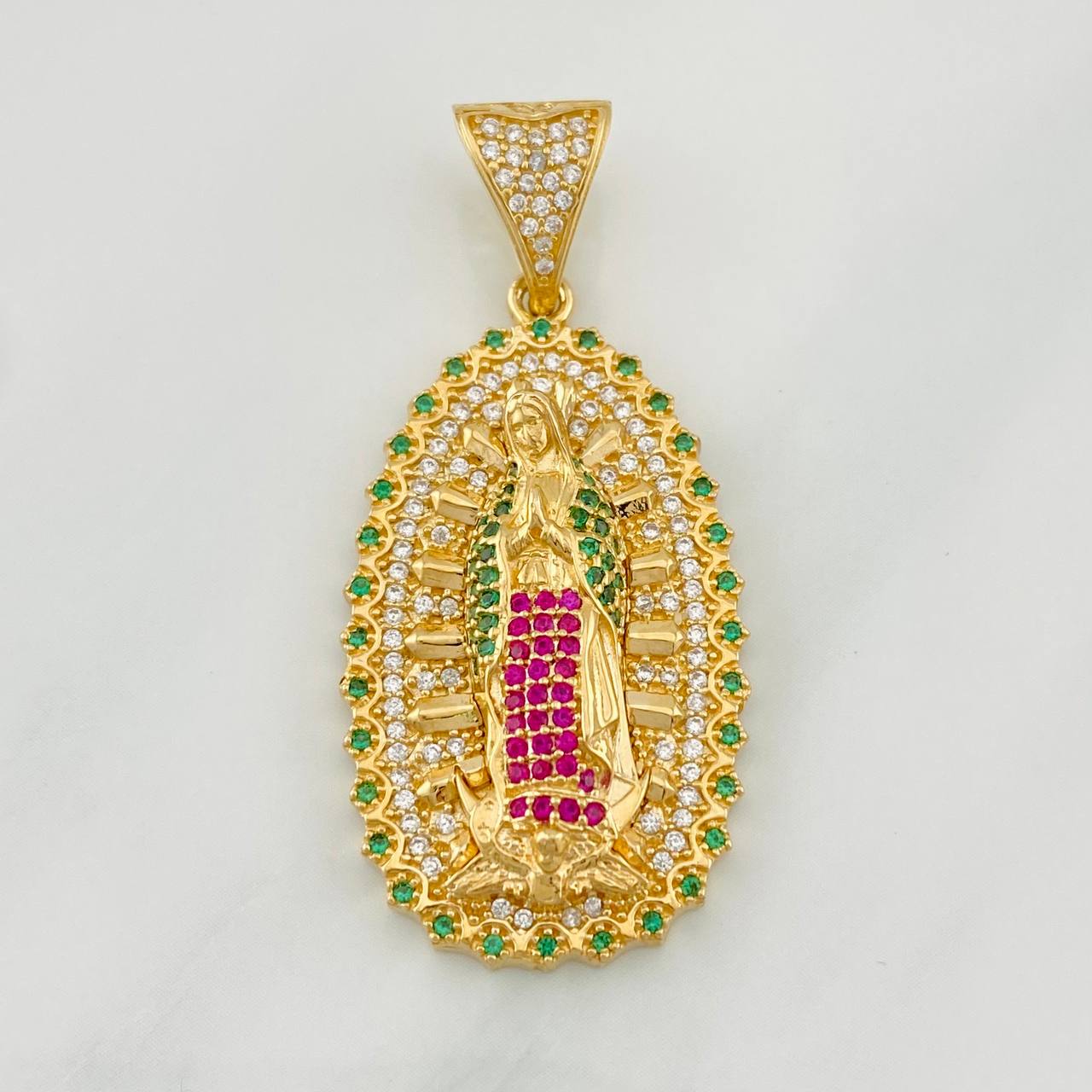 Dije Virgen de Guadalupe 9.65g / 1 1/2 in Oro Amarillo 18K