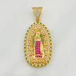 Dije Virgen de Guadalupe 9.65g / 1 1/2 in Oro Amarillo 18K