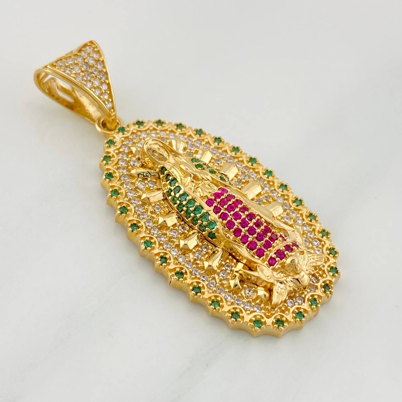 Dije Virgen de Guadalupe 9.65g / 1 1/2 in Oro Amarillo 18K