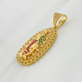 Dije Virgen de Guadalupe 9.65g / 1 1/2 in Oro Amarillo 18K