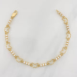 Butterfly Bracelet 6.45g / 7 in / 2.6mm Yellow Gold 18K