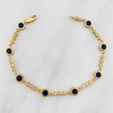 Bracelet Halo 8.15g / 7 in / 6.2mm Yellow Gold 18K