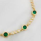 Halo Tuerca Bracelet 8.7g / 7 in / 2.86mm 18K Yellow Gold