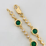 Halo Tuerca Bracelet 8.7g / 7 in / 2.86mm 18K Yellow Gold