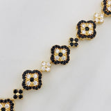 Clover Bracelet Flores 15.60g / 7 in / 10.13mm 18K Yellow Gold