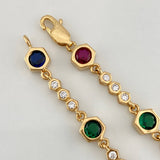 Halo Tuerca Bracelet 9.1g / 7 in / 2.89mm 18K Yellow Gold
