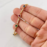 Halo Tuerca Bracelet 9.1g / 7 in / 2.89mm 18K Yellow Gold